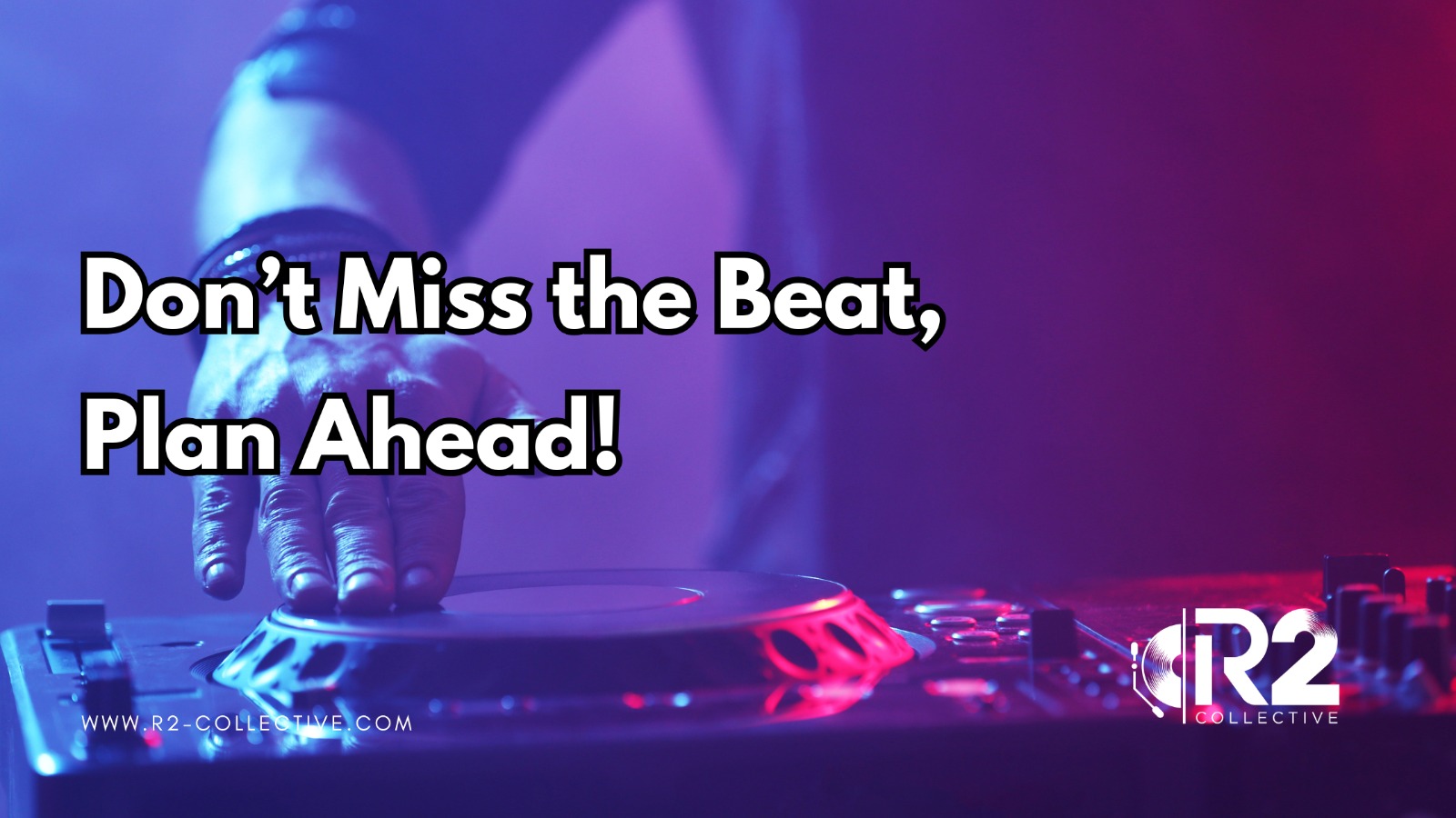 how early should you book a DJ for your event