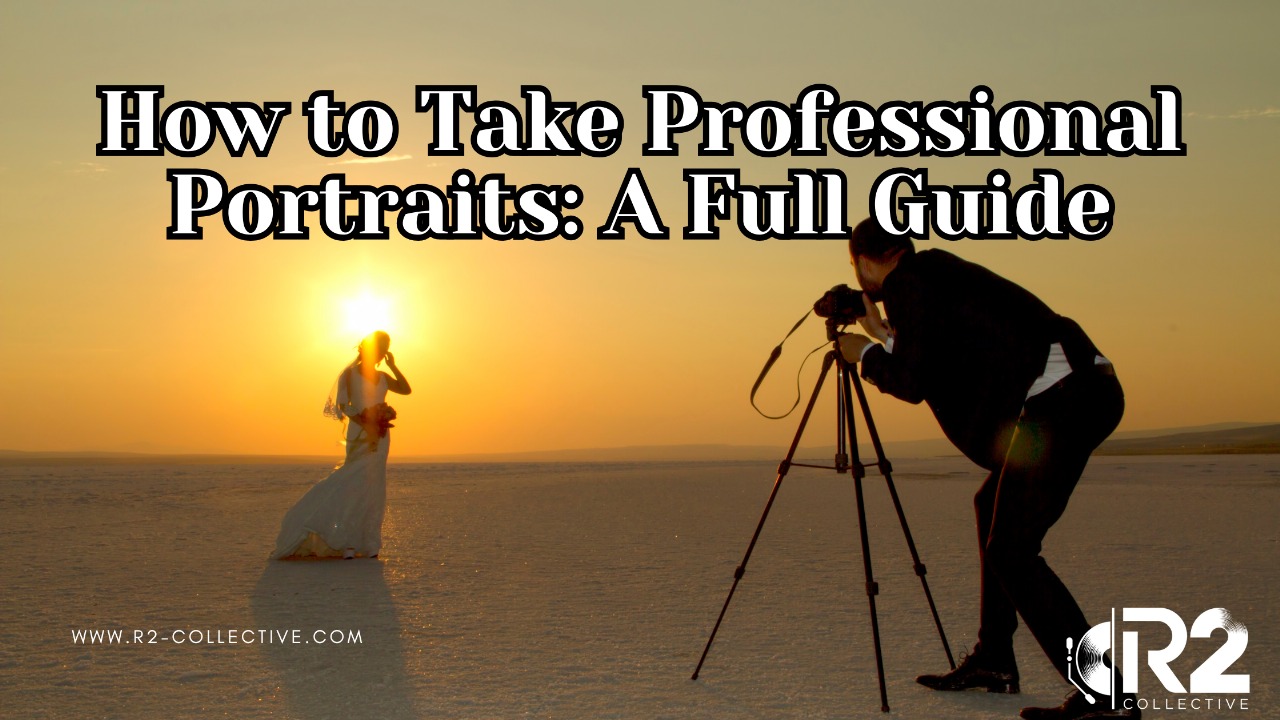 how to take professional portraits