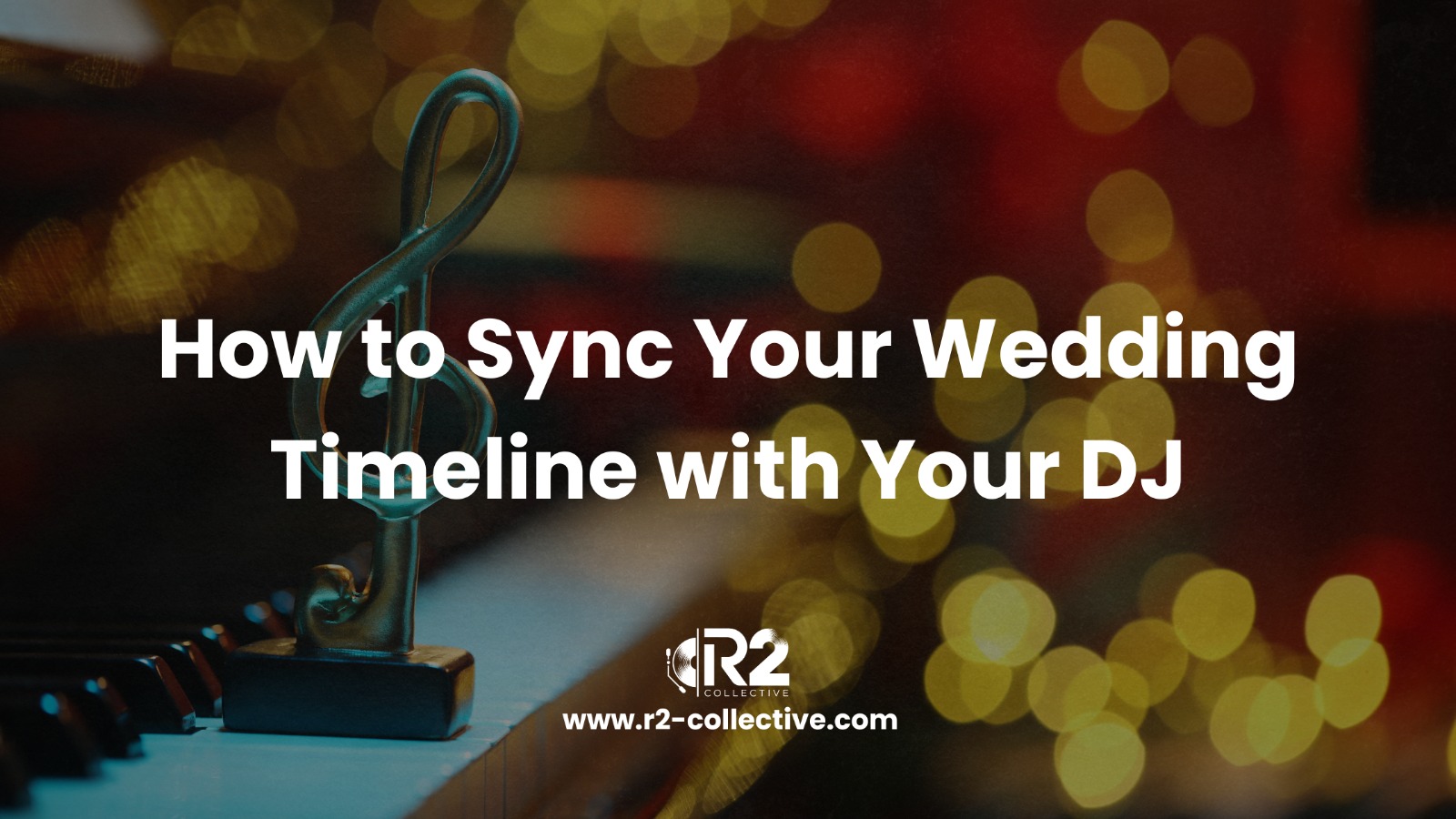 wedding DJ timeline