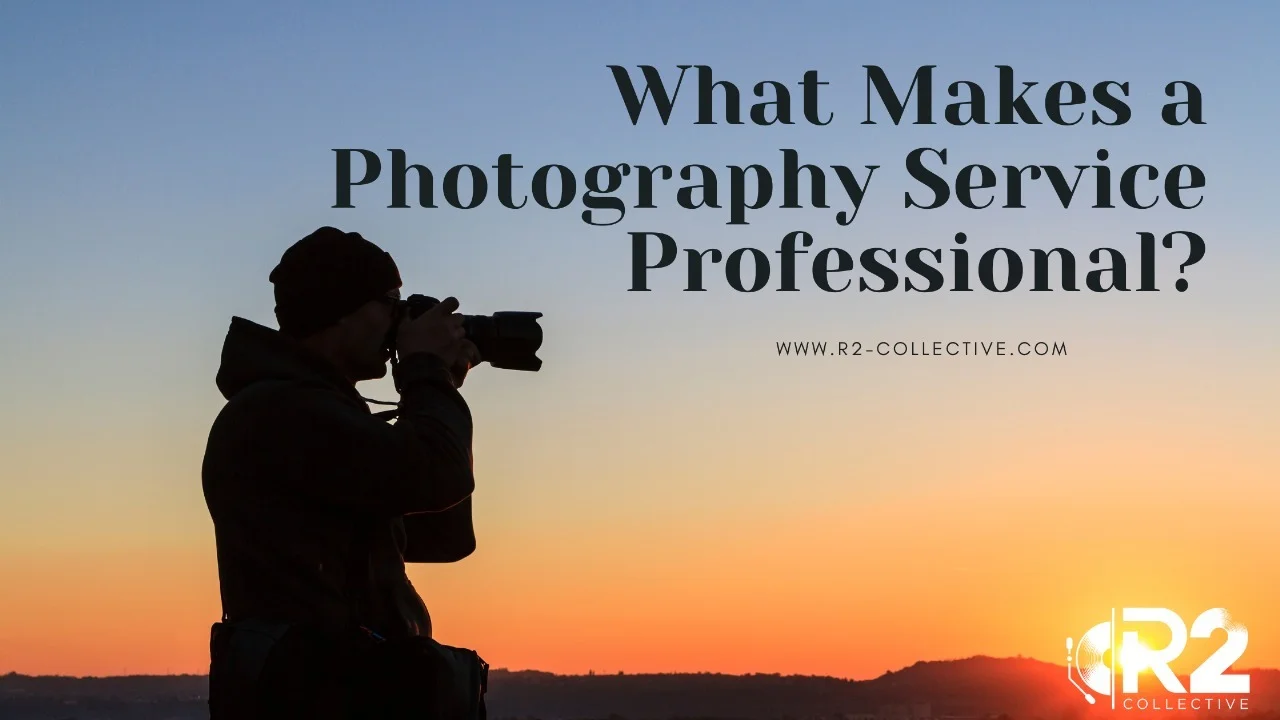 what makes a photography service professional